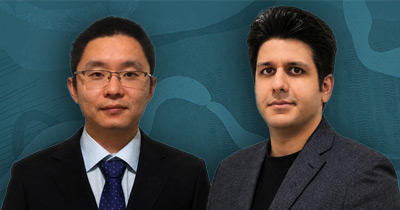 Dr. Mohammad Goudarzi and Mr. Jay Zhao 